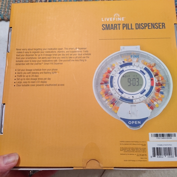 Live fine Smart pill dispenser - Picture 2 of 8
